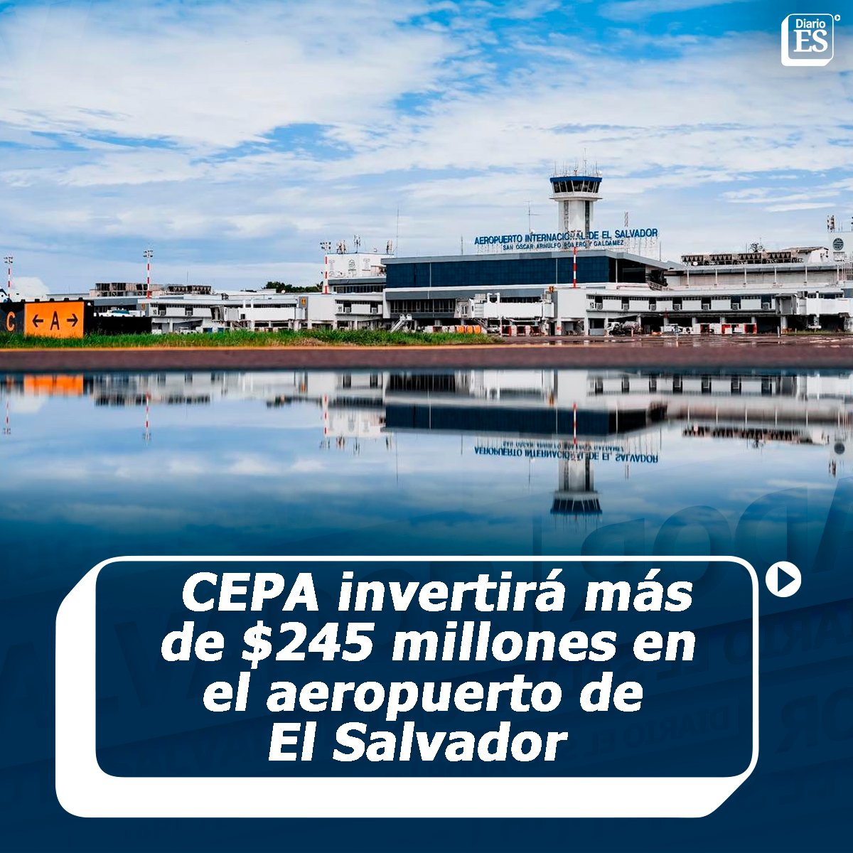 #ElDato Las inversiones, que se ejecutarán durante este quinquenio, serán en infraestructura y en servicios con el objetivo de brindar una mejor atención a los pasajeros, aseguró Federico <a href="/anliker1980/">Federico Anliker López 🇸🇻</a>, presidente de <a href="/CEPASV/">CEPA</a>. ➡️➡️ tinyurl.com/mprc47zm
