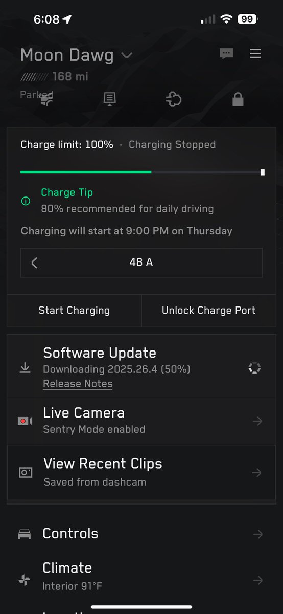 Getting Grok on my anniversary….. Sweet! Thanks <a href="/Tesla/">Tesla</a> <a href="/grok/">Grok</a> <a href="/cybertruck/">Cybertruck</a>