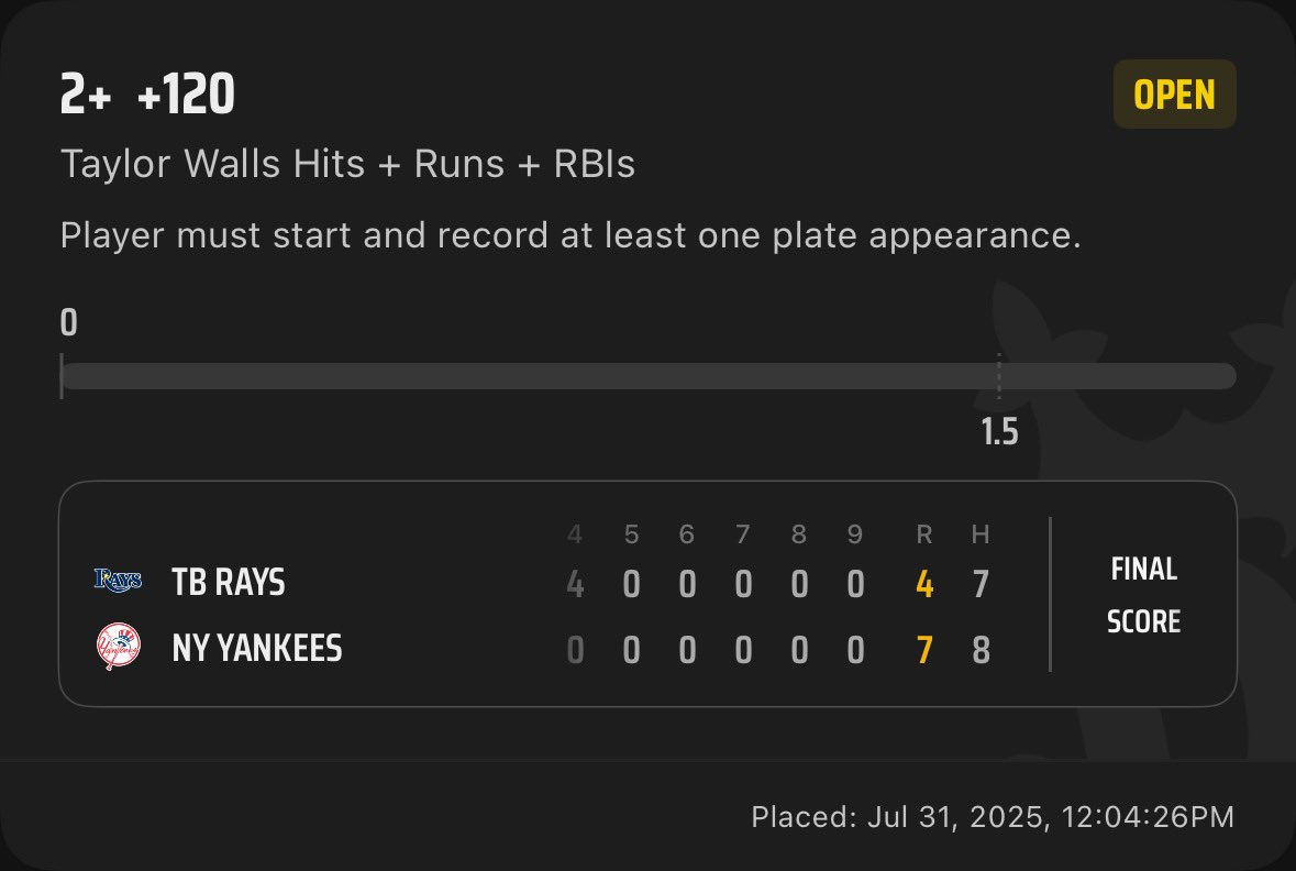 RettBetts's tweet photo. @DK_Assist @DraftKings get it together

Both hit easily before the rain delay even happened https://t.co/5fPIAoLW8i