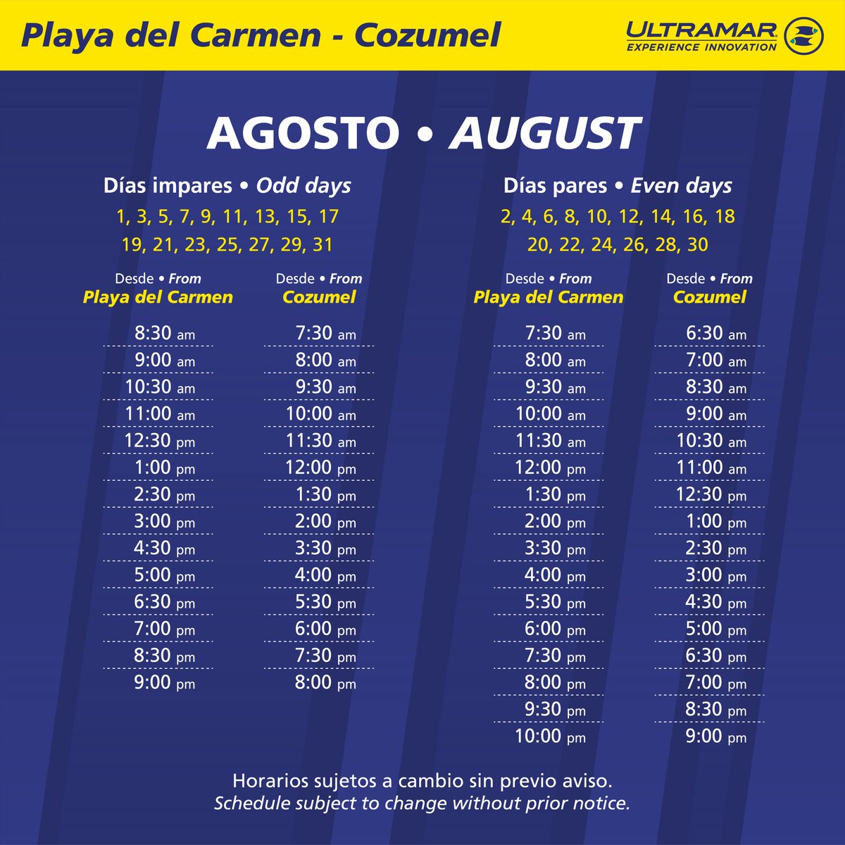 Ultramar Ferry 🚢 tweet media