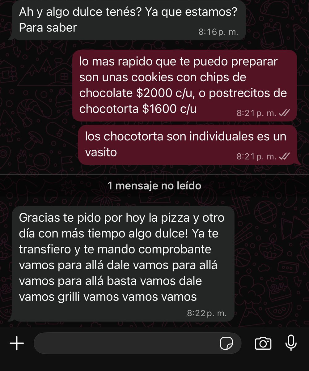 ME ESTOY MEANDO Q LE PASÓ