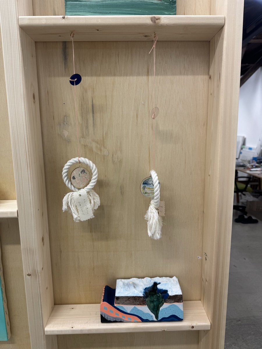 enjoyRope's tweet image. 2025.5.20 Small Works + Dawoon JUNG Open Atelier at GALLERY MoMo Ryogoku

#SmallWorks
#DawoonJUNGOpenAtelier
#GALLERYMoMoRyogoku
#両国