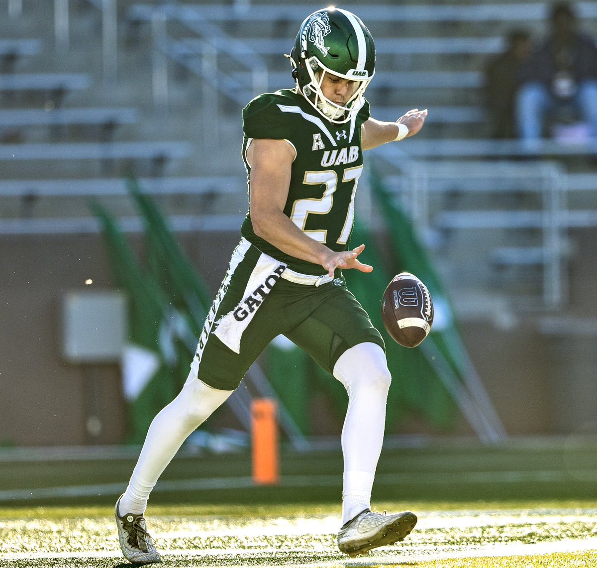 *As of Friday, August 1st, 2025
27 Days until UAB Football!
Thursday, August 28th, Protective Stadium
vs. Alabama State, 7:30pm, ESPN+

Patrick Foley
Redshirt Senior, Punter, 6'3", 225 LBS
University of Arkansas
Creighton Prep / Omaha, Nebraska