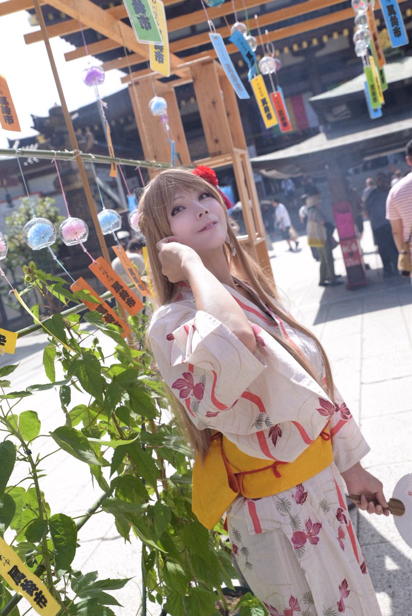 cosplay
ソードアートオンライン　
アスナ　浴衣

　　( ˊ̱˂˃ˋ̱ )🎐チリンチリン

📷 :<a href="/fumi_0008/">ふみ</a> 
#ココフリ #ココフリ川崎大師