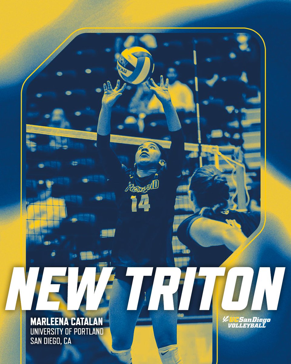 Our 2025 roster is complete! ✔️ 

Excited to add Marleena to the squad!

#GoTritons