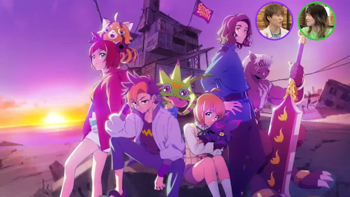 The main visual/key art for Digimon Beatbreak.