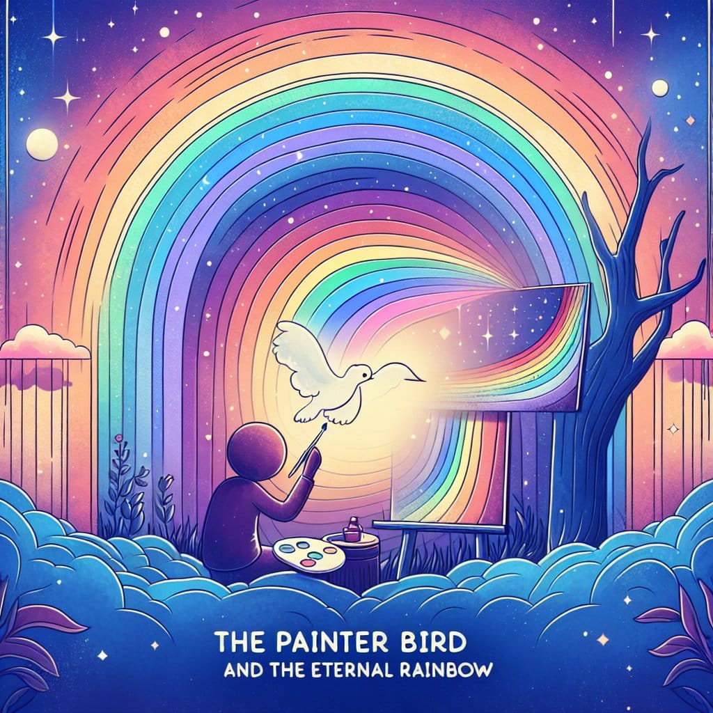 El ave pintora y el arcoíris eterno -  cuentomania.net/el-ave-pintora…