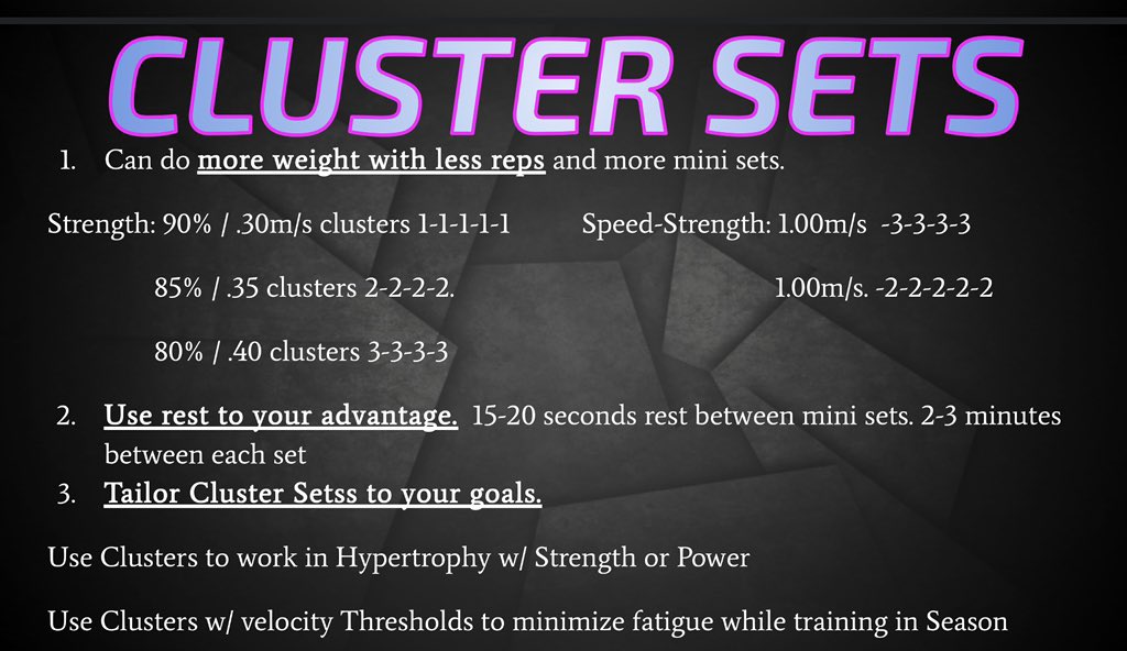 Cluster Sets are a Cheat Code!
