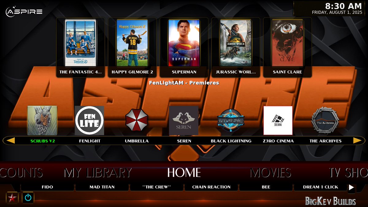 Aspire has been updated to v 8.9. No major changes, just had to do some tidy up &amp; changed background. (246mb zipped) Grab it from the Doomzday wizard. Not to be mistaken for Aspire Jr.