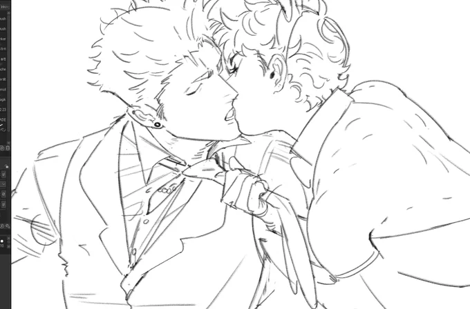 wives wait for me im cramming for yaoi day rn 