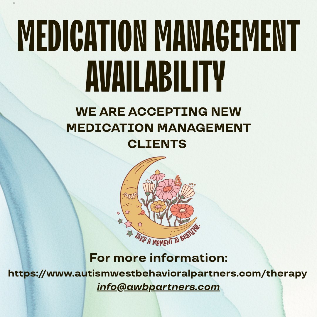 🌿 Now welcoming new medication management clients! Our caring team is ready to support you.🌿 

📍Visit us at: hubs.la/Q03zVdtW0
📧 Contact: info@awbpartners.com

🌙 Take a moment to breathe. You’re not alone.