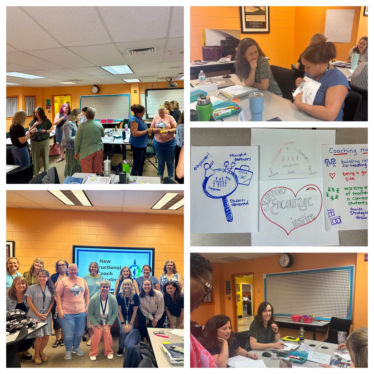 17 new HCPS Instructional Coaches onboarded today!   We had a blast connecting and learning together. #CoachingisforEVERYONE