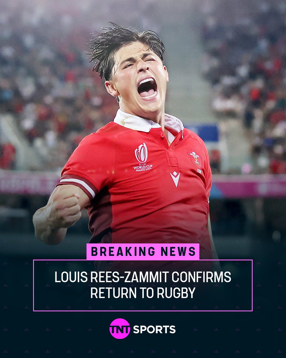 Louis Rees-Zammit has confirmed he will return to rugby after leaving the sport to play American football 🚨