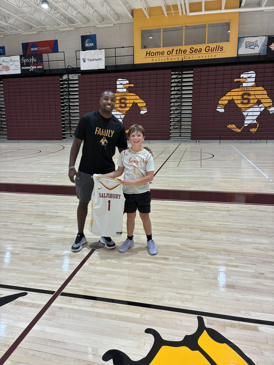 Salisbury Men's Basketball (@salisburymbk) on Twitter photo Great 1st week of camp 🏀!!
This group brought the energy 🔥 everyday and left as better basketball players. <a href="/ussportscamps/">US Sports Camps</a>
Session 2 is coming next week 👏
#GoGulls #OnTheRise Great 1st week of camp 🏀!!
This group brought the energy 🔥 everyday and left as better basketball players. <a href="/ussportscamps/">US Sports Camps</a>
Session 2 is coming next week 👏
#GoGulls #OnTheRise