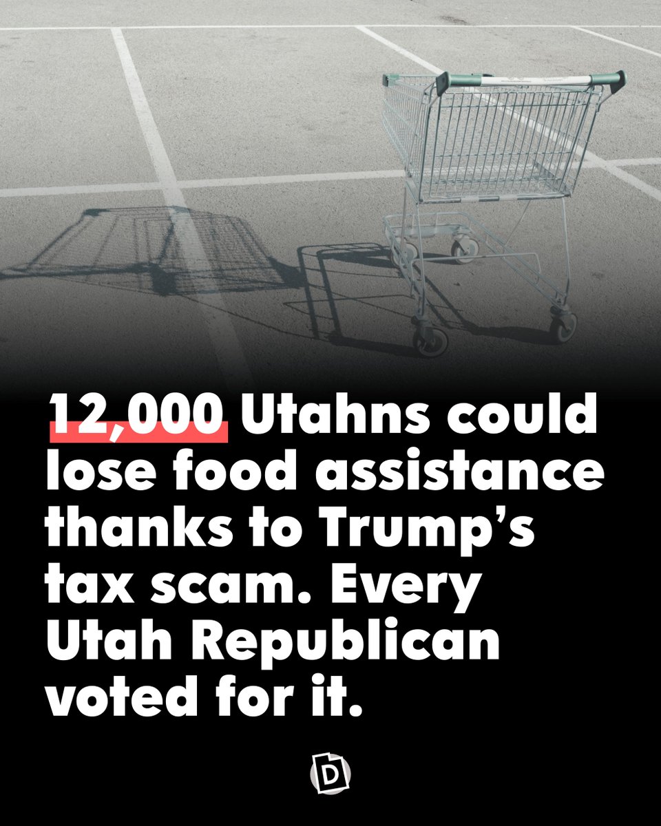 Politicians voting to take food assistance from hungry families simply don’t represent our Utah values.