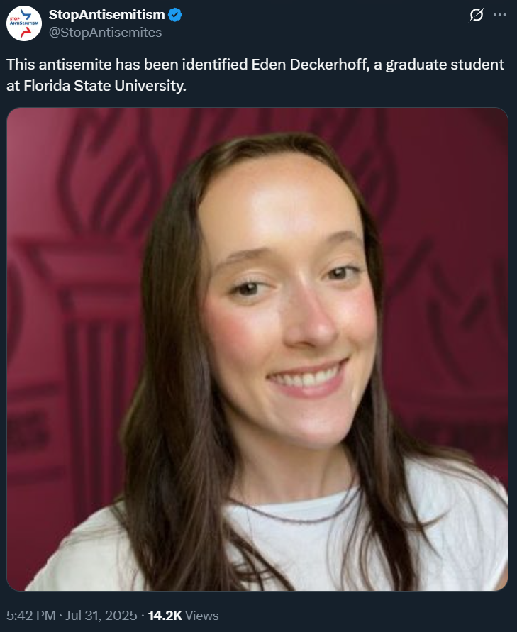 FanoftheEraGal's tweet photo. Eden Deckerhoff, if you can hear me, I support you. https://t.co/XeKIkHzdBC