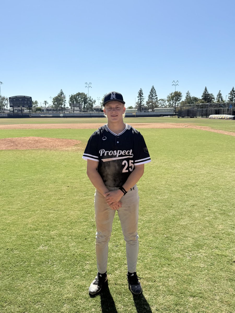 #FiveToolWestWS F: <a href="/NVProspects/">Nevada Prospects Baseball</a> 18U 8, OC Hustle 0
PoG: Corbin Sterner 2-2, 3B, 2 RBI, 2 R
Notable: Tyler Lipka 3IP, 7 K, 0 ER, 3 H