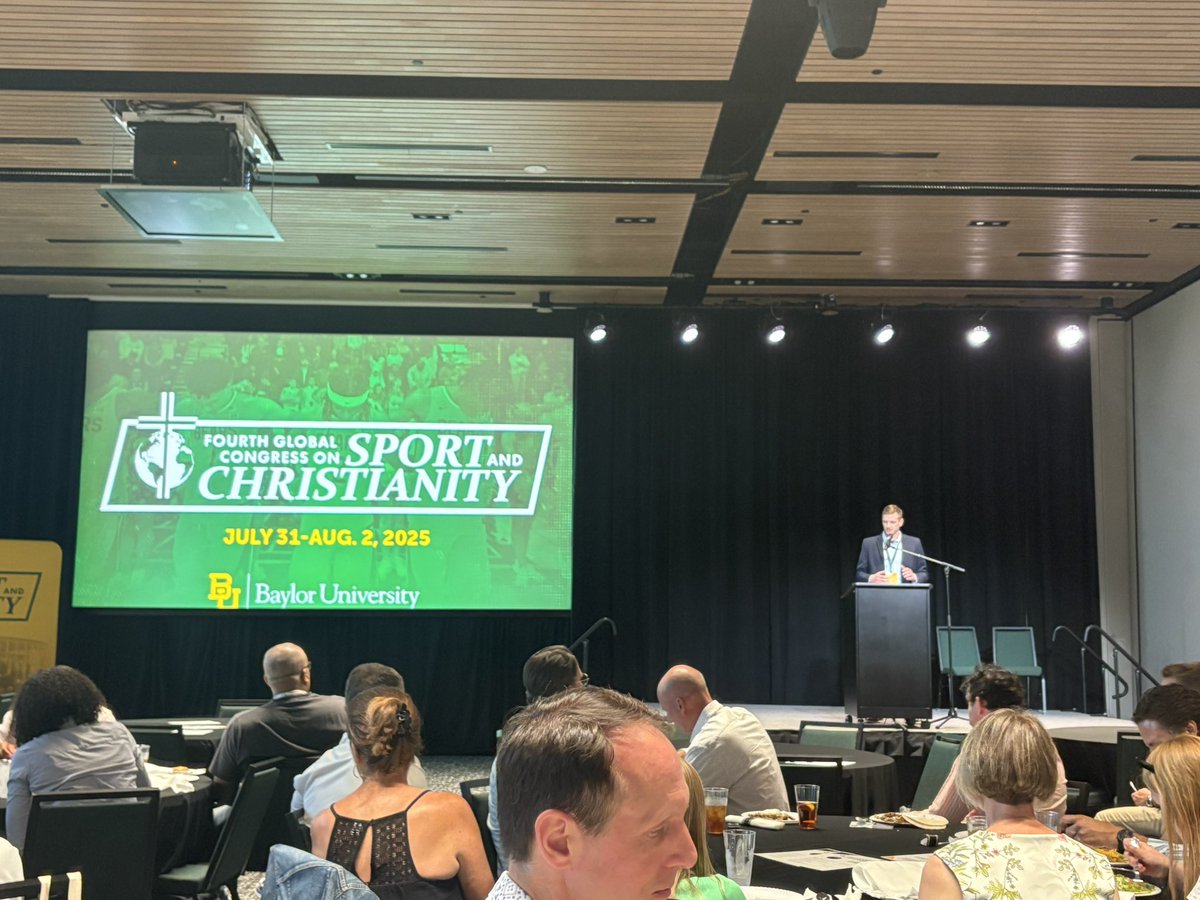 Bill Sterrett (@billsterrett) on Twitter photo Fourth Global Congress on Sports and Christianity at <a href="/Baylor/">Baylor University</a> ๐ โฝ๏ธ kick off with <a href="/p_emory/">Paul Putz</a> <a href="/FaithSportsInst/">Faith & Sports Institute</a> 250+ sports leaders and collaborators strong ๐ป Fourth Global Congress on Sports and Christianity at <a href="/Baylor/">Baylor University</a> ๐ โฝ๏ธ kick off with <a href="/p_emory/">Paul Putz</a> <a href="/FaithSportsInst/">Faith & Sports Institute</a> 250+ sports leaders and collaborators strong ๐ป