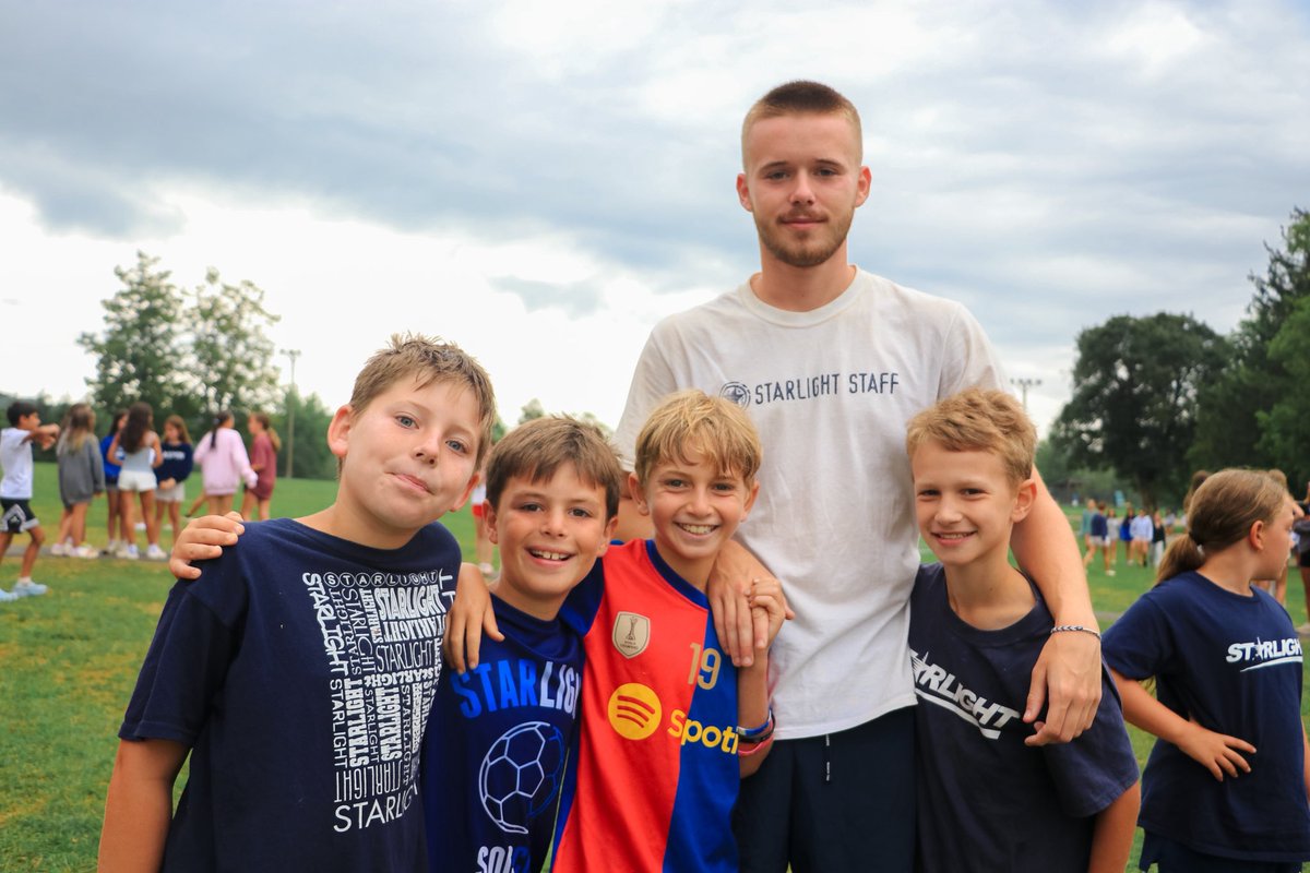 Smiles for days! From morning flagpole til lights out, we’ve got a lot to smile about at Starlight!