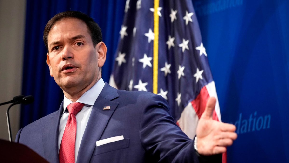 Arsen Ostrovsky 🎗️ (@ostrov_a) on Twitter photo U.S. Sec State <a href="/SecRubio/">Secretary Marco Rubio</a> on Fox with Brian Kilmeade, on those rushing to recognize Palestinian state:
"It’s irrelevant. It doesn’t mean anything. First of all, none of these countries have the ability to create a Palestinian state. There can be no Palestinian state unless U.S. Sec State <a href="/SecRubio/">Secretary Marco Rubio</a> on Fox with Brian Kilmeade, on those rushing to recognize Palestinian state:
"It’s irrelevant. It doesn’t mean anything. First of all, none of these countries have the ability to create a Palestinian state. There can be no Palestinian state unless