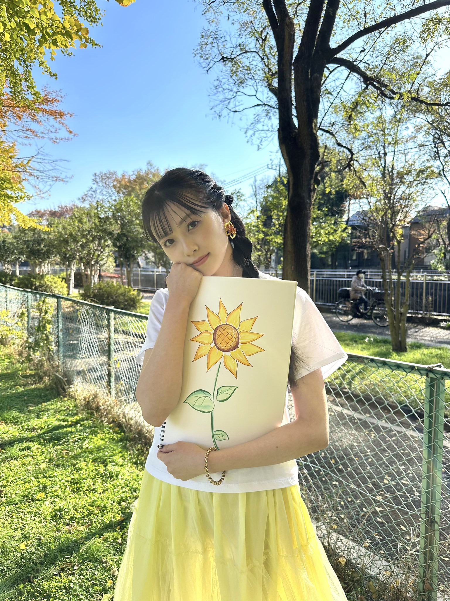 ひまわり様 生花】ひまわり サンリッチマロン【黄/60cm/千葉県】｜Flower