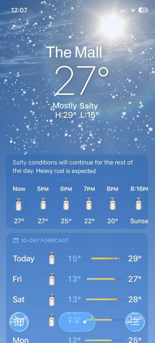 <a href="/TSTheErasTour/">The Eras Tour</a> jsut checked my weather app. what is happening