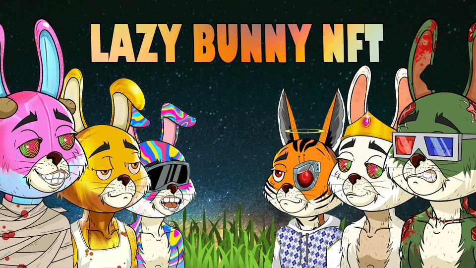 Lazy Bunny NFT tweet media
