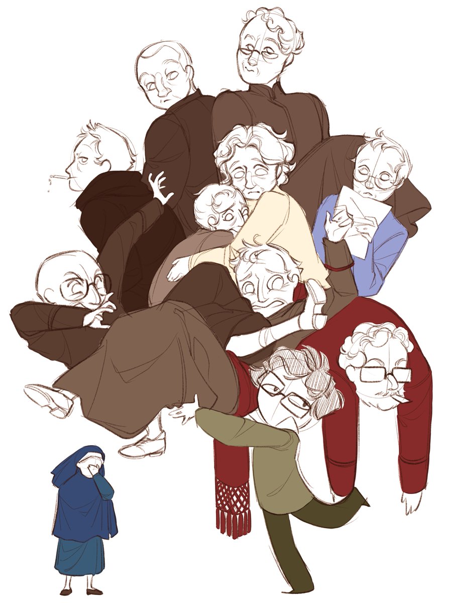 I've been brooding over a new Conclave AU but I don't know if I'm cooking or not.........