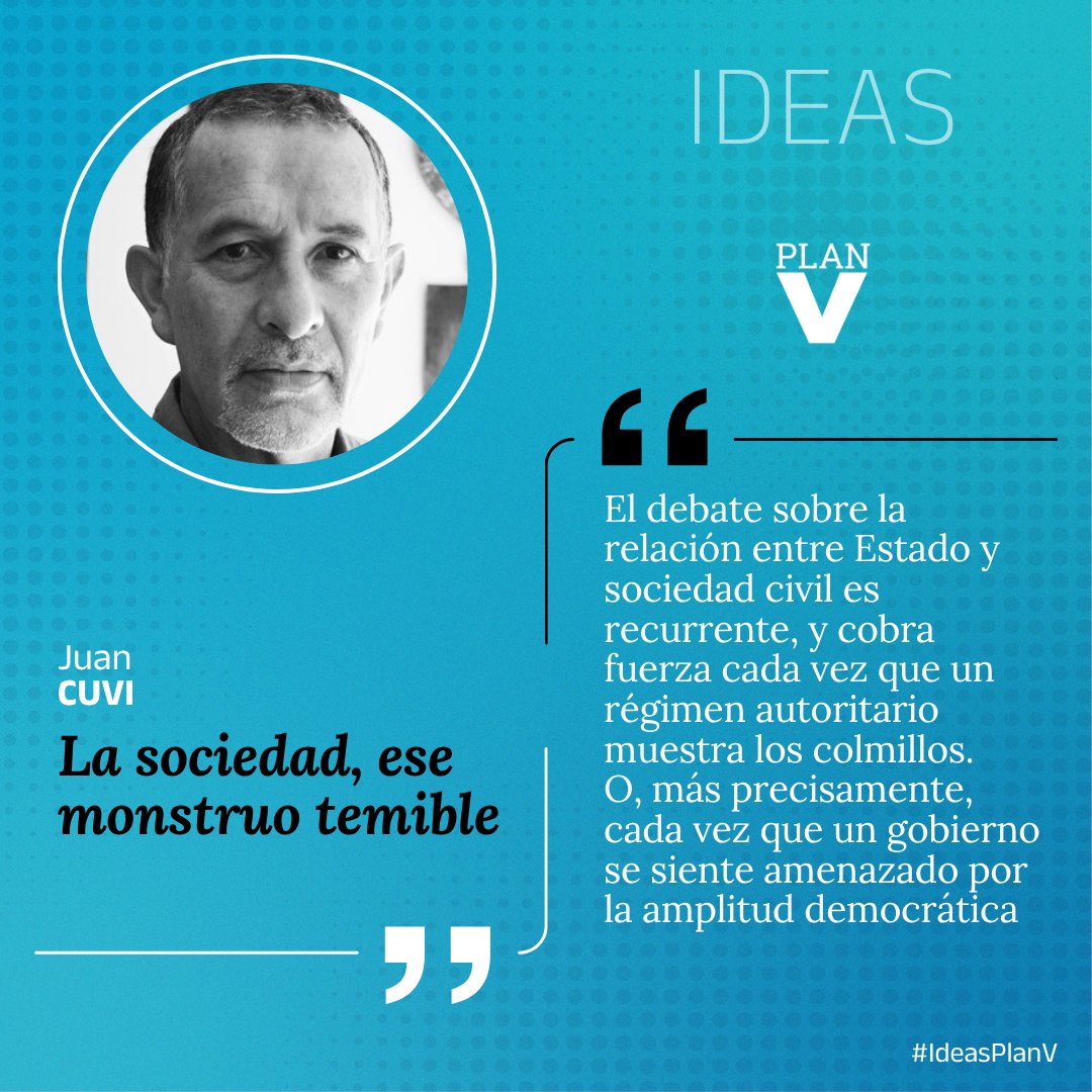 #IdeasPlanV | La sociedad, ese monstruo temible
La nueva columna de #opinión de Juan Cuvi. bit.ly/4merNed
