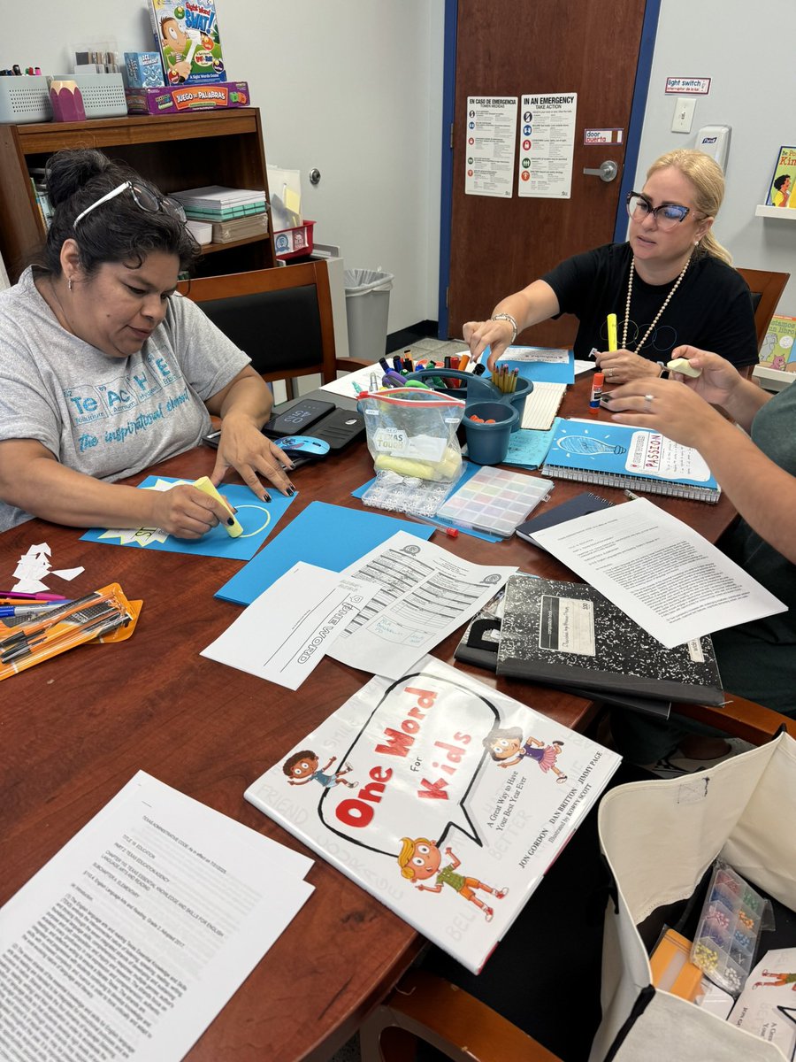 Word study ✔️
Shared reading ✔️
Read alouds w/Accountable talk  ✔️
Mini-lessons ✔️
Writing ✔️

Our Reading PD was packed with literacy learning! 📚💡

We wrapped up with One Word for Kids and created our “one word” to make 2025 our best year yet! 🌟 #OneWord #LiteracyStrong