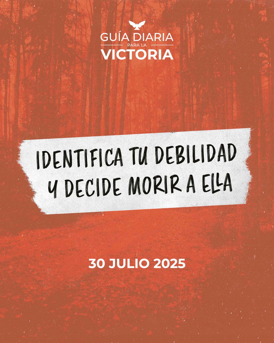 Padre, gracias por tu Espíritu Santo, que me redarguye, reprende, instruye y consuela. Yo hoy decido quitar todo lo que estorba y poner a Jesús en el centro de mi corazón. En el nombre de Jesús, amén.

wp.me/pbfW9D-5rs