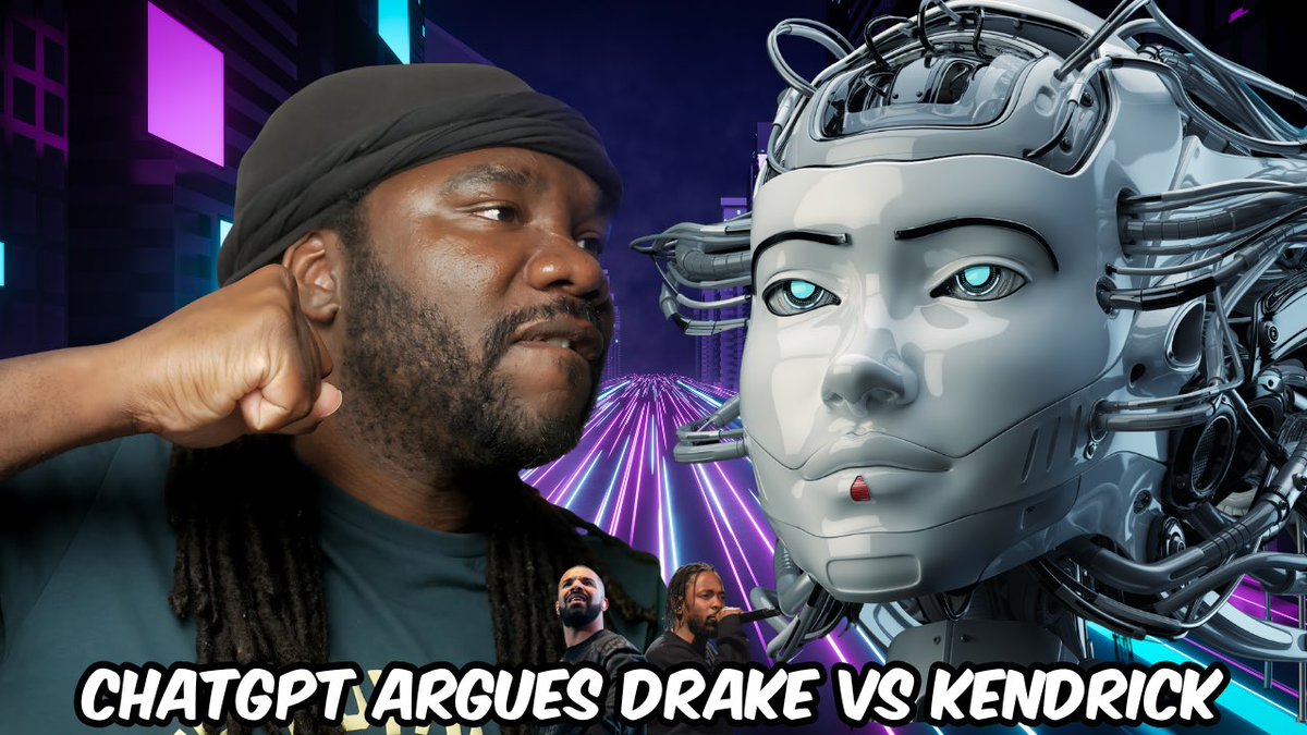 My Argument With #ChatGPT over #Drake vs #KendrickLamar  

youtu.be/T9VVgqYfLwI