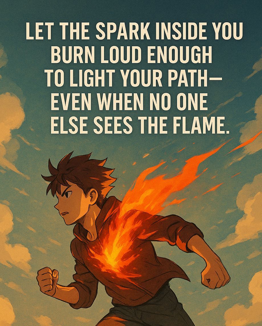 KumoLani_owo's tweet image. Even when the world is quiet, your inner fire has something to say. Don’t dim it for comfort—let it roar with purpose. 🔥
This journey is about passion, transformation, and bold steps toward your legacy.
#KumoLani #DailyFire #IgniteYourSoul 
 #AnimeInspo #ElementalEnergy