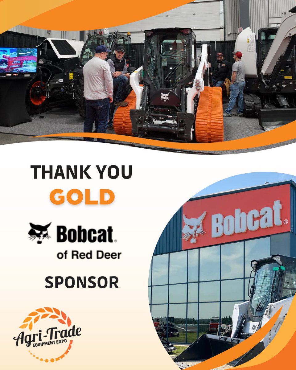 Tough machines. Trusted name. Bobcat of Red Deer joins #AgriTrade2025 as a Gold Sponsor this November. Come see how compact equipment can make a big impact.

"Calmont Equipment is the top Bobcat dealer network in Canada, and we are proud to serve the Alberta prairies."