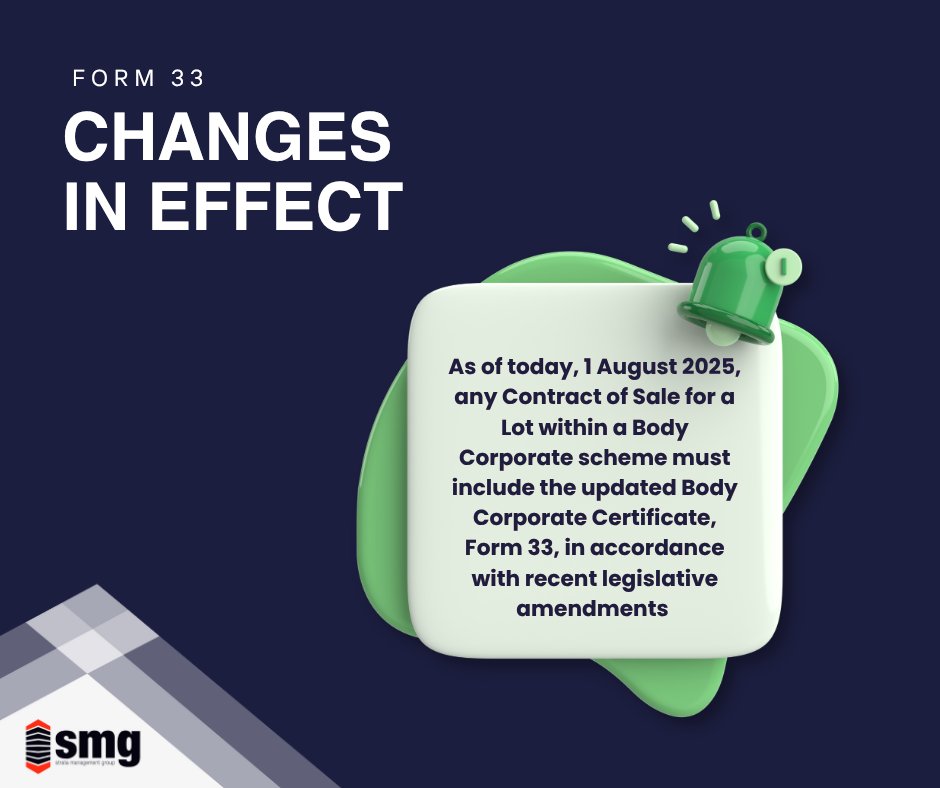 StrataMG1's tweet photo. As part of recent updates to the Property Law Act 2023, new seller disclosure requirements will come into effect for contracts entered into from 1 August 2025. This form is significantly more detailed than previous disclosure requirements.

https://t.co/7ZxOEwUOb9

(07) 3267 1888 https://t.co/QKxi25qIJ6