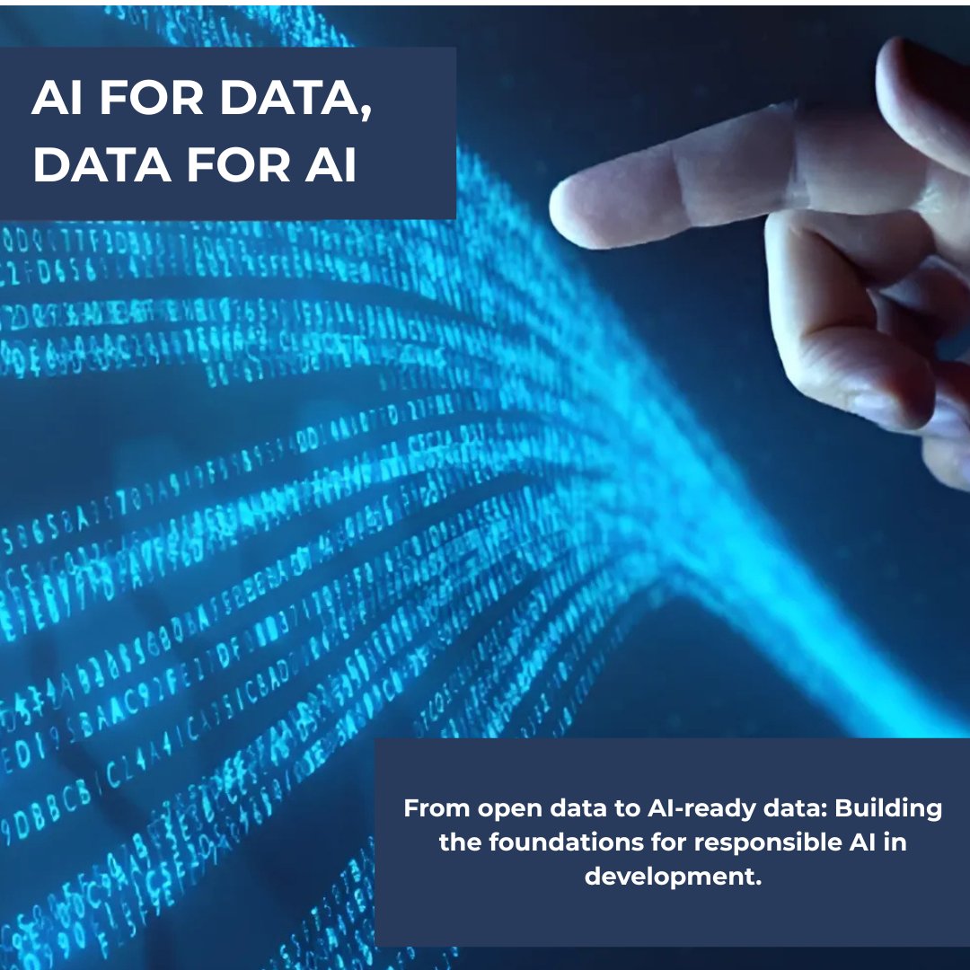 World Bank (@worldbank) on Twitter photo Development data is at a turning point.
To power development through responsible AI, we must move from open data to AI-ready data—accessible and usable by both people and machines.
Learn how the <a href="/WorldBank/">World Bank</a> is laying the foundations for the Age of AI. wrld.bg/KjYC50WwZkE Development data is at a turning point.
To power development through responsible AI, we must move from open data to AI-ready data—accessible and usable by both people and machines.
Learn how the <a href="/WorldBank/">World Bank</a> is laying the foundations for the Age of AI. wrld.bg/KjYC50WwZkE