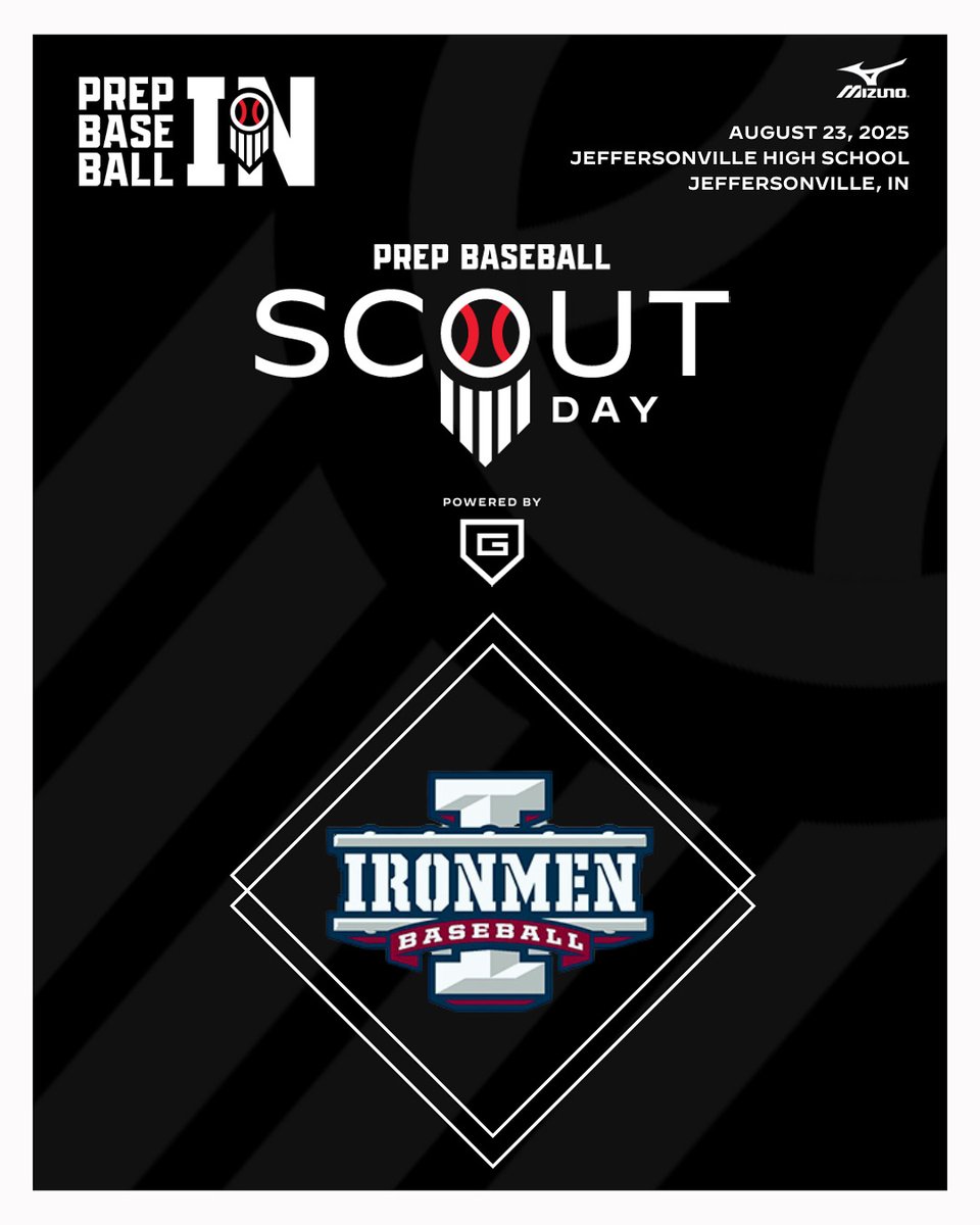 Prep Baseball Indiana (@prepbaseballin) on Twitter photo 𝐈𝐑𝐎𝐍𝐌𝐄𝐍 𝐒𝐂𝐎𝐔𝐓 𝐃𝐀𝐘
🗓️ August 23rd
📍 Jeffersonville HS
⏰ 12:00 PM
👤 Ironmen players
<a href="/IronmenBaseball/">Ironmen Baseball</a> || <a href="/IronmenNat2026/">IronmenPrime2026</a>
ʀᴇɢɪꜱᴛᴇʀ ʜᴇʀᴇ👇
🔗 loom.ly/IAqJ2cs 𝐈𝐑𝐎𝐍𝐌𝐄𝐍 𝐒𝐂𝐎𝐔𝐓 𝐃𝐀𝐘
🗓️ August 23rd
📍 Jeffersonville HS
⏰ 12:00 PM
👤 Ironmen players
<a href="/IronmenBaseball/">Ironmen Baseball</a> || <a href="/IronmenNat2026/">IronmenPrime2026</a>
ʀᴇɢɪꜱᴛᴇʀ ʜᴇʀᴇ👇
🔗 loom.ly/IAqJ2cs
