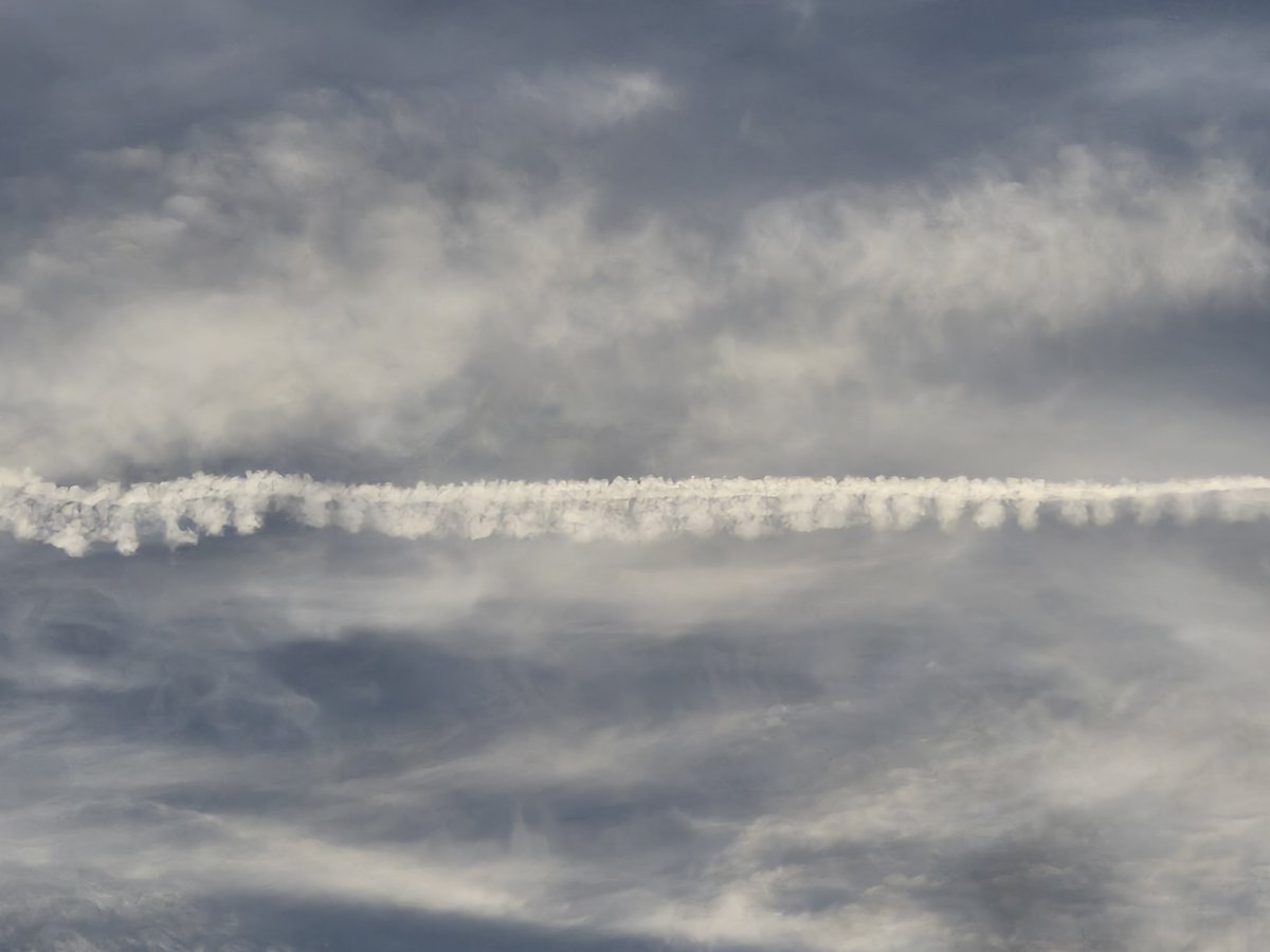 I was taking a dip in the swimming pool and I look up and see this jet spraying at 8pm heading northwest towards Ocala. In just a couple of minutes it morphed into this toxic crap.