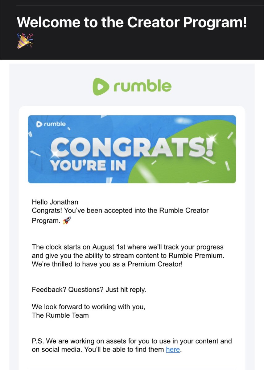 SolidJ (@j85solid) on Twitter photo Hit a milestone guys! <a href="/GamingOnRumble/">Gaming on Rumble 🏴☠️</a> <a href="/rumblevideo/">Rumble 🏴☠️</a> Made it into the Creator Program! Cheers to every single person who dropped in, to chat, followed, liked, raided, or just lurked in the stream. Thank you so much #Rumblefam Hit a milestone guys! <a href="/GamingOnRumble/">Gaming on Rumble 🏴☠️</a> <a href="/rumblevideo/">Rumble 🏴☠️</a> Made it into the Creator Program! Cheers to every single person who dropped in, to chat, followed, liked, raided, or just lurked in the stream. Thank you so much #Rumblefam