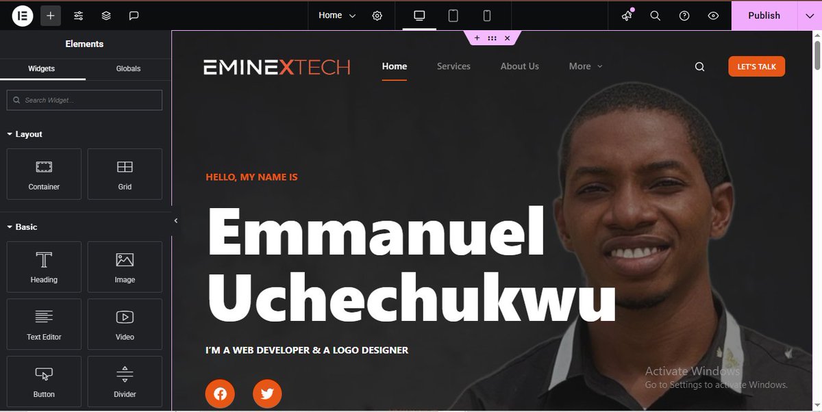 Eminex_code's tweet image. Who's up ,👀🌚
I'm Currently building my portfolio website👩💻
Techies what are you building tonight!