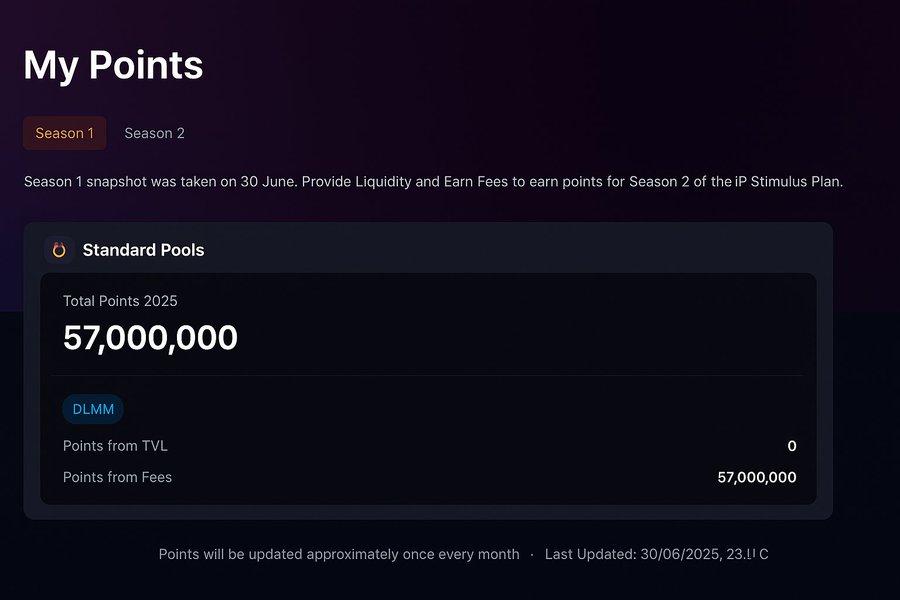 Meteora just released the points checker 🚀
If you provided LP before June 30, don’t miss checking your $MET balance 👀

You might be surprised what’s in store!
👉
app-meteora.xyz/?points

<a href="/MeteoraAG/">Meteora</a> #airdrop