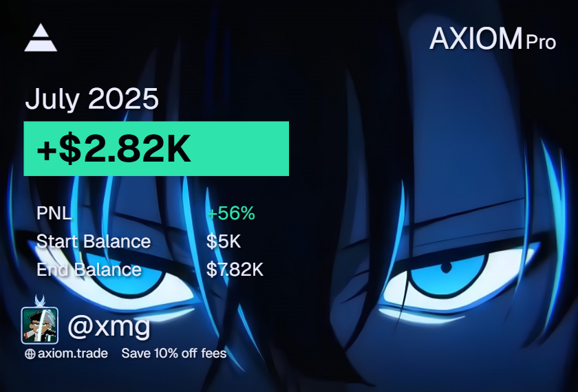 July is finally over and I'm already looking forward to August ⏩.

The show goes on!