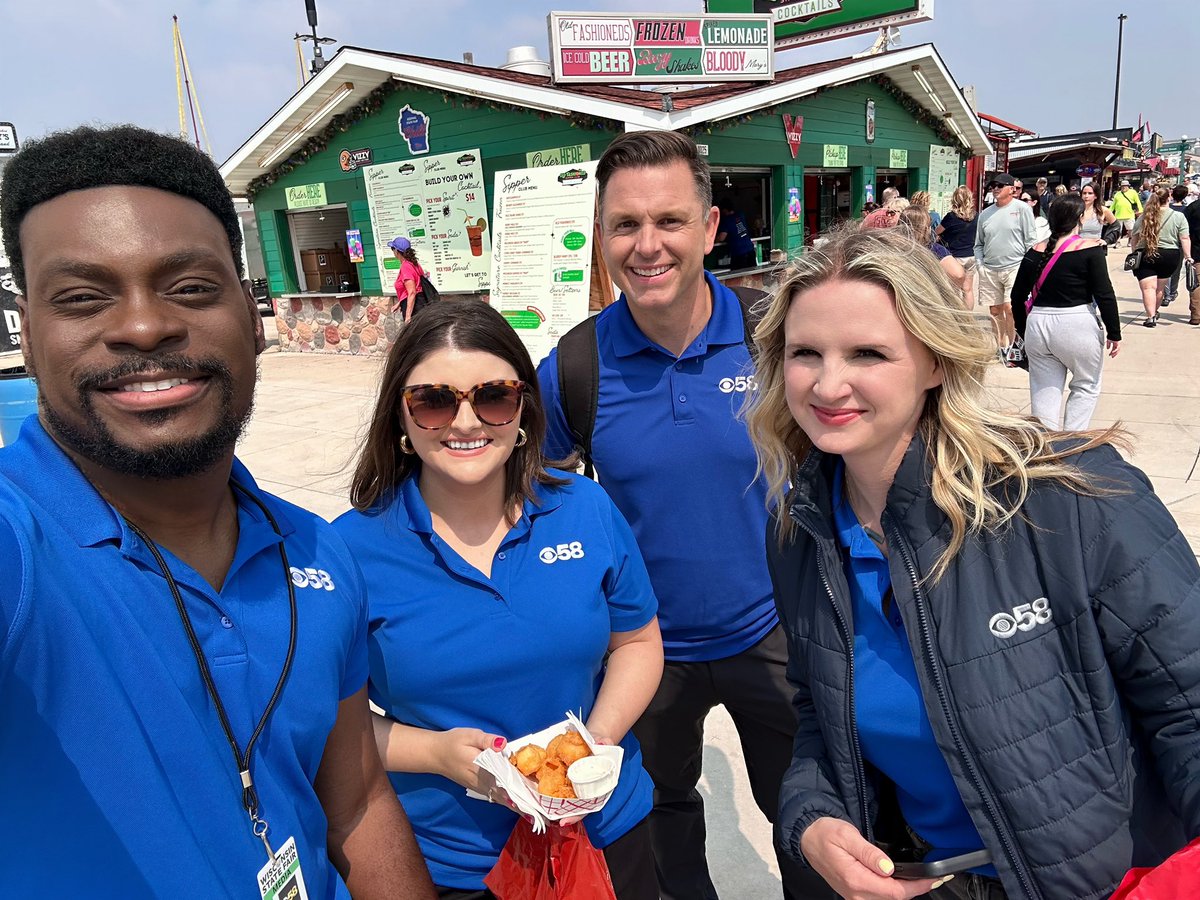🎡SO FUN! Had a great time with the <a href="/CBS58/">CBS 58 News</a> Morning Team at the <a href="/wistatefair/">Wisconsin State Fair</a>! 

Did you go today? Let us know!