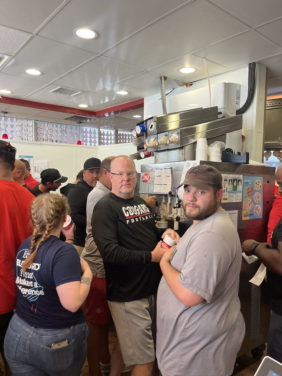 One of my favorite days..Children’s Miracle Networks Battle of the Blizzard!! Thank you Canyon Football Coaches for giving of your time for a great cause! <a href="/BMar1842/">Brian Martinez</a> <a href="/DrChapmanCISD/">Dr. John E. Chapman III - Comal ISD Superintendent</a>