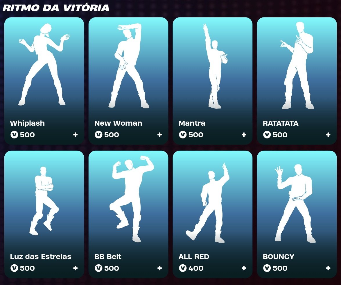 VAMOS DANÇAR — Alguns gestos da Série Ícones retornaram para a loja de itens, e ficarão disponíveis até 3 de agosto! #Fortnite 

🩵 Considere usar o código "YASUKI" na loja caso queira me apoiar. #ad