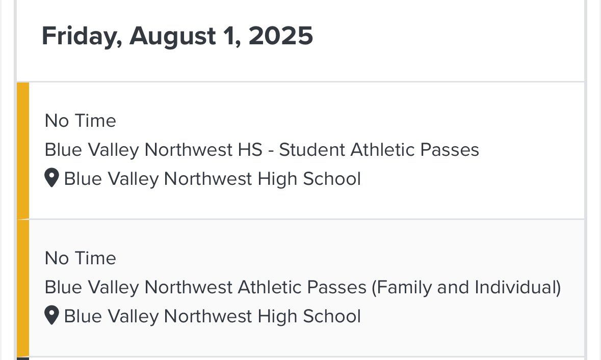 BVNW_Athletics's tweet photo. Athletic Passes Are Now On Sale! 

https://t.co/WLJOUzJZpT

These passes work for regular season home events. 

Ticket prices this year are $8 for adults and $6 for students. Purchase a pass and save money! 

The EKL is going cashless starting this year. 

Go Dawgs! https://t.co/NQWJF6gooc