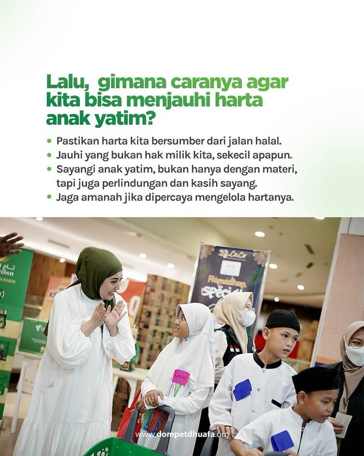 mediaindonesia's tweet photo. Islam memuliakan anak yatim, tapi juga memberi peringatan keras bagi siapa pun yang mengambil atau menyalahgunakan hak mereka.
 
Kalau belum bisa membantu, jangan sampai kita justru malah menyakiti mereka ya.
 
#LindungiYatim #SedekahYatim #DompetDhuafa #DosaBesar #HartaYatim #IslamicReminder #MemakanHartaAnakYatim
#MIA25