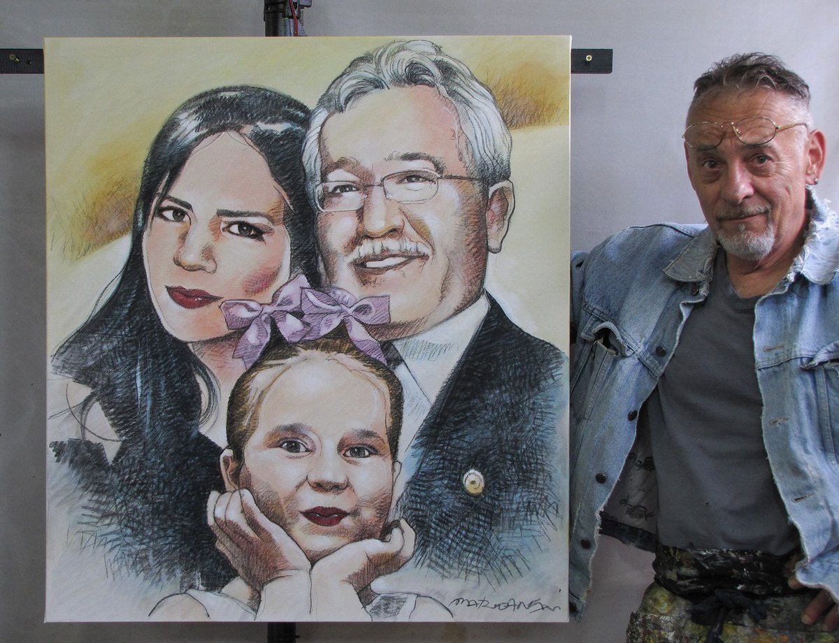 Em comemoração -ou lamentação, não sei bem- ao tarifaço do Trump que se aproxima, estou fazendo um desconto de...50%...nas encomendas dos retratos feitas até dia 1 e com pagamento à vista.
Como não sei se o Brasil acaba ou não depois disso, melhor prevenir.
Técnica: carvão,