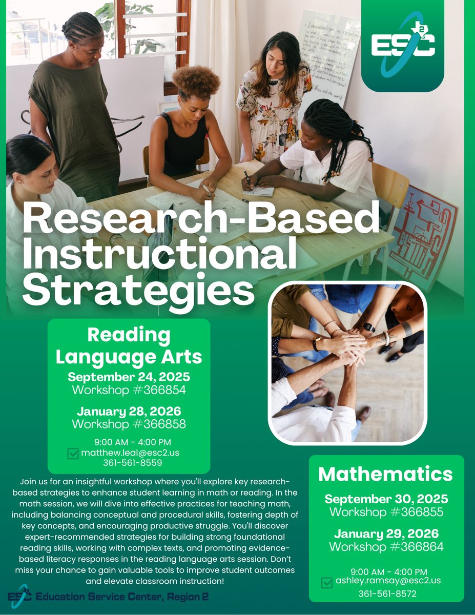 📚 Register now for FREE. Discover the essential best practices for teaching Mathematics &amp; RLA! Engage in research-based instructional strategies to enhance numeracy skills &amp; literacy .
Don’t miss out on this opportunity!