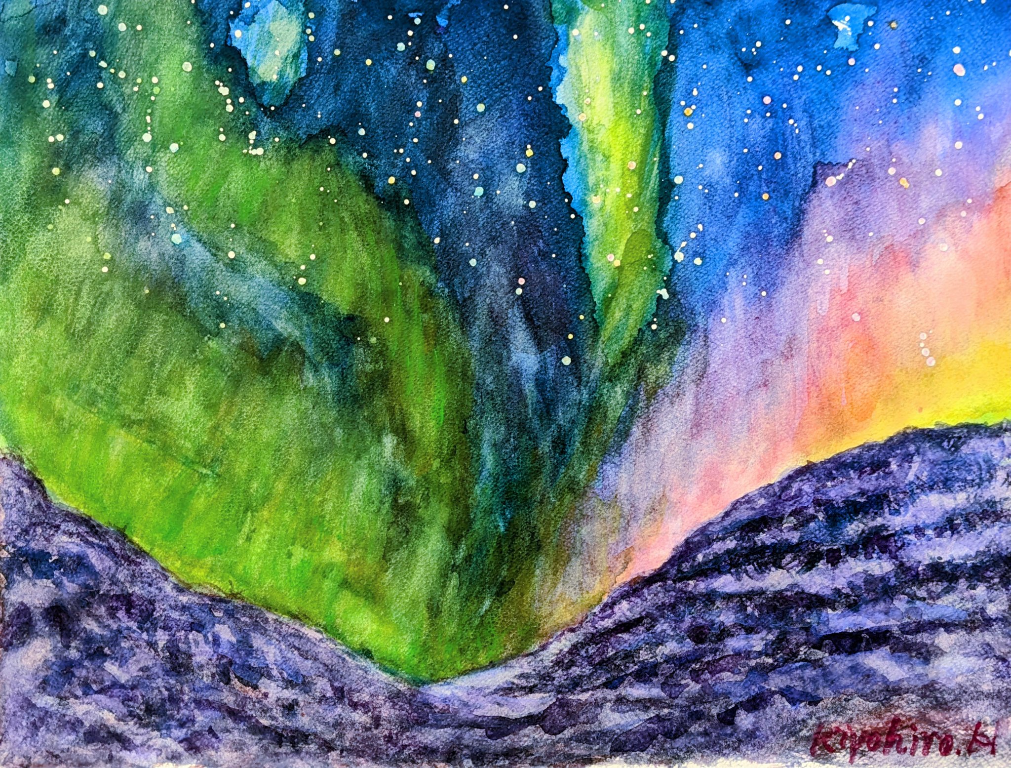【新品未使用】絵画　イトウ エイジロウ Le ocean KIYOHIRO HASEGAWA on X: 